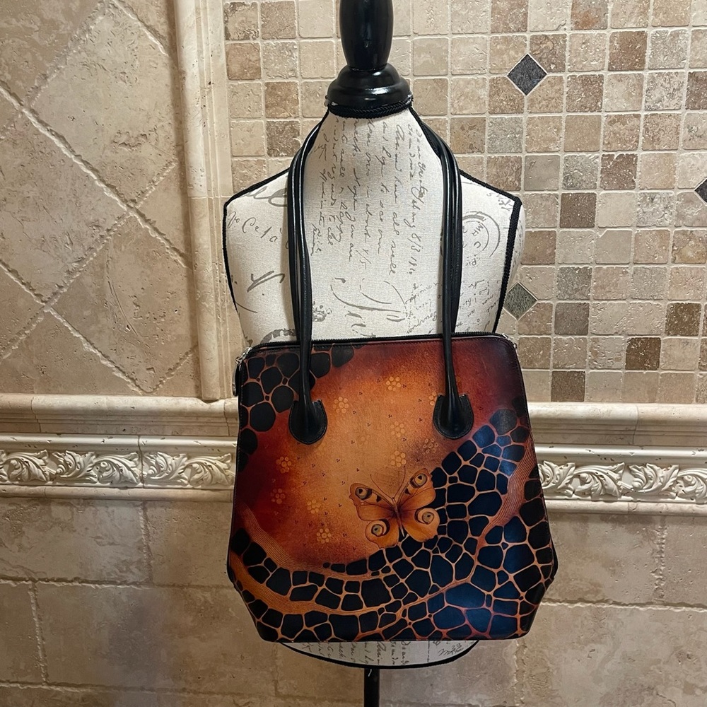 Bambas Leather Butterfly Bag